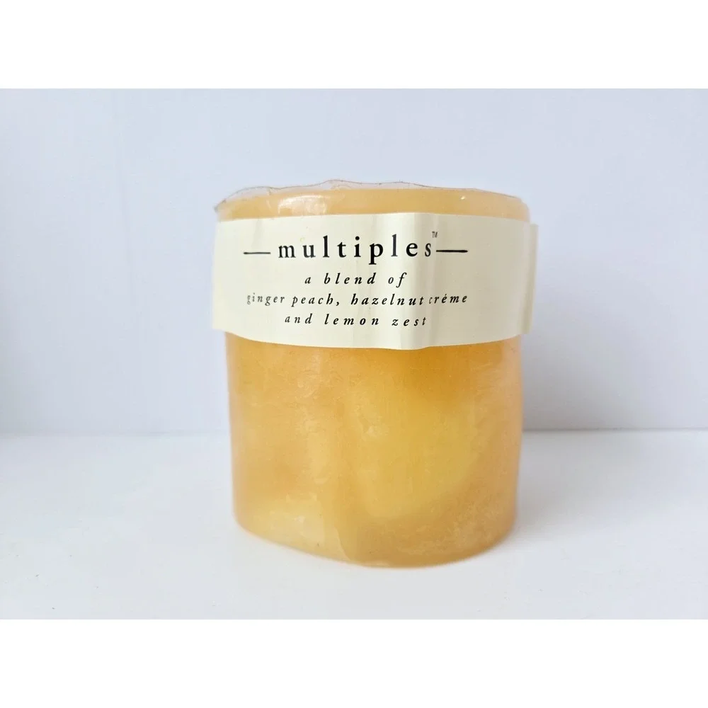 Pier‎ 1 large pillar candle unburnt Multiples 4x4